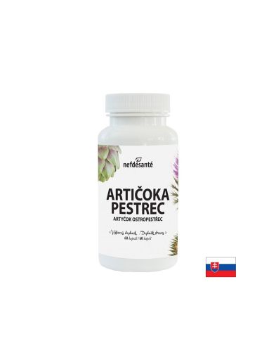 Артишок + Бял трън билкови екстракти х 60 капсули NEF DE SANTE | Artichoke & Milk Thistle