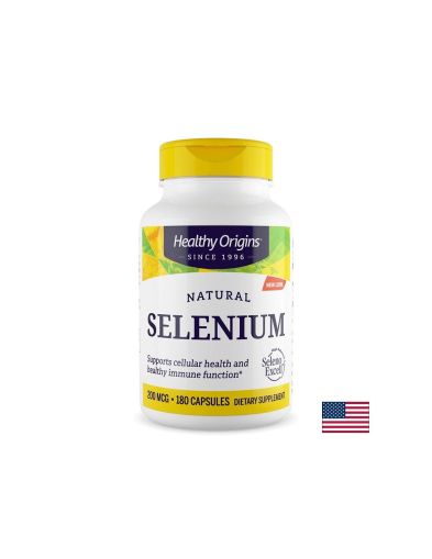 Селен 200 мкг SelenoExcell® х 180 капсули Healthy Origins | Selenium