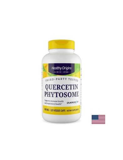Кверцетин Фитозоми 500 мг х 120 капсули Healthy Origins | Quercetin Quercefit