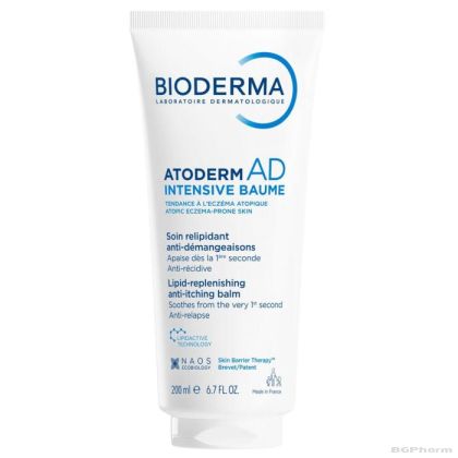 Биодерма АТОДЕРМ AD Интензив балсам х 200 мл | Atoderm Intensive Baume AD Bioderma