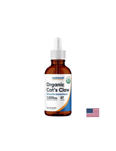 Котешки нокът БИО течен екстракт 150 мг на капки х 114 мл Nutricost | Cat's Claw