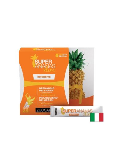 СУПЕР АНАНАС СЛИМ ИНТЕНЗИВ За отслабване х 25 сашета ZUCCARI | Super Ananas Slim Instensive
