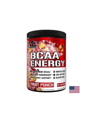 БЦАА на прах + Витамини Ц, Б6 и Б12 х 297 гр EVLUTION NUTRITION | BCAA Energy