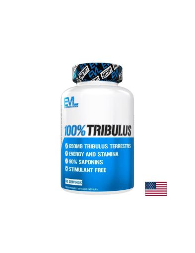 Трибулус терестрис ( Бабини зъби ) 100% екстракт 650 мг х 60 капсули ELVUTION NUTRITION | Tribulus