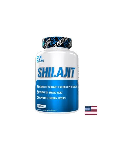 Шилажит мумийо екстракт 400 мг х 60 капсули ELVUTION NUTRITION | Shilajit