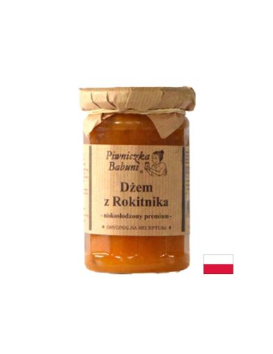 Конфитюр от облепиха ( морски зърнастец ) х 285 гр Piwniczka Babuni