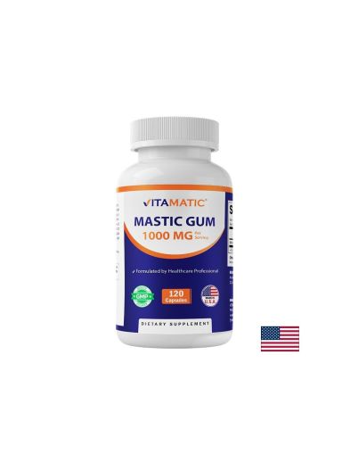 Мастикс ( мастикова смола, мастиха ) 500 мг х 120 капсули VITAMATIC | Mastix