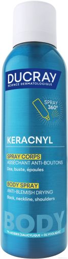 DUCRAY Keracnyl Спрей за тяло против несършенства 150 мл | Pierre Fabre