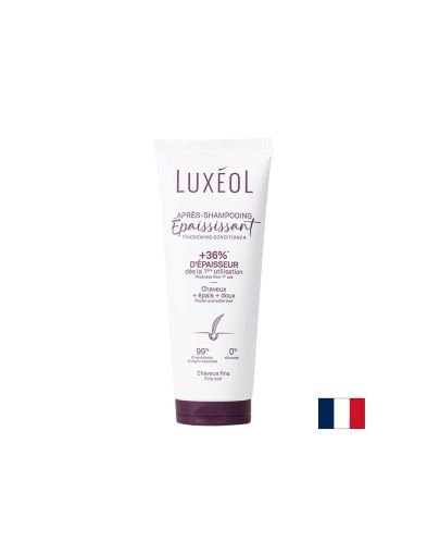 Уплътняващ балсам за тънка и фина коса с хиалурон и оризов протеин х 200 мл LUXEOL 