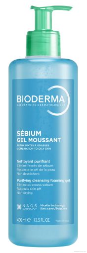 Биодерма СЕБИУМ Гел мусан 400 мл | Bioderma Sebium