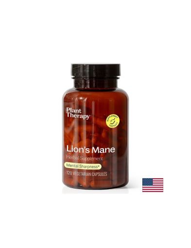Лъвска грива ( Херициум ) екстракт 500 мг х  120 капсули Plant Therapy | Hericium