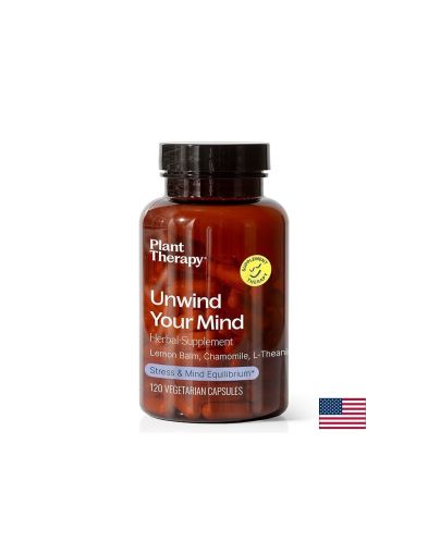 Билкова формула за концентрация и нервна система х 120 капсули Plant Therapy | Unwind Your Mind