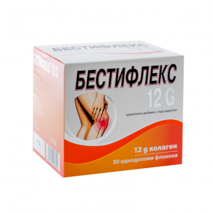 БЕСТИФЛЕКС 12G х 30 течни дози (Колаген+хиалурон) НАТУРПРОДУКТ | BESTIFLEX 12G 30s NATURPRODUKT