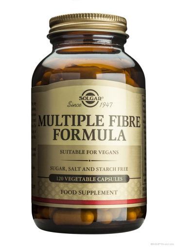 ФОРМУЛА С МНОЖЕСТВО ФИБРИ 120 капсули СОЛГАР | MULTIPLE FIBRE FORMULA SOLGAR