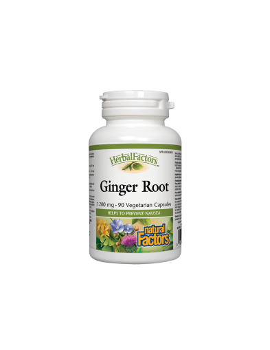 Джинджифил (корен) 450мг х 90 капсули Natural Factors | Ginger Root