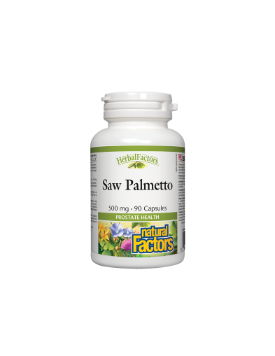 Сао Палмето (за простата) 500мг х 90 капсули Natural Factors | Saw Palmetto