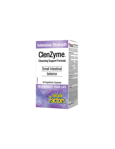 ClenZyme Храносмилателни ензими за баланс на червата х 90 капсули Natural Factors