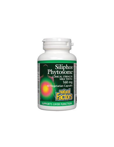 Бял трън Фитозоми (екстракт) 160мг x 60 капсули Natural Factors | Siliphos® Phytosome