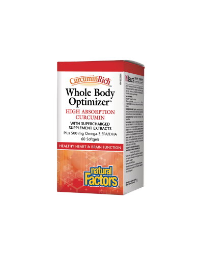 CurcuminRich Whole Body Optimizer Формула за цялостно здраве x 60 капсули Natural Factors