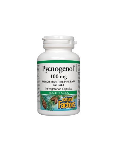 Пикногенол (есктракт от приморски бор) 100мг х 30 капсули Natural Factors | Pycnogenol