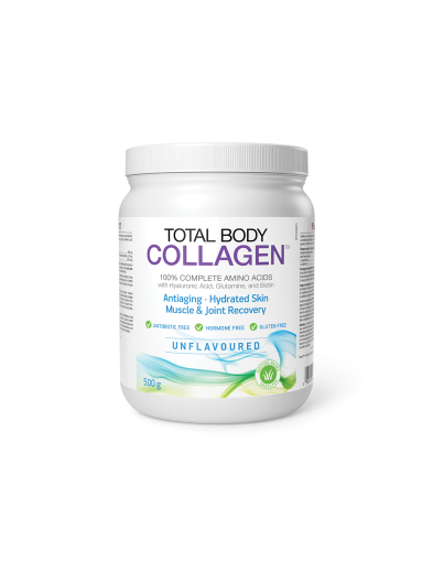 Total Body Collagen™ Колаген + хиалуронова киселина, глутамин и биотин х 500гр Natural Factors