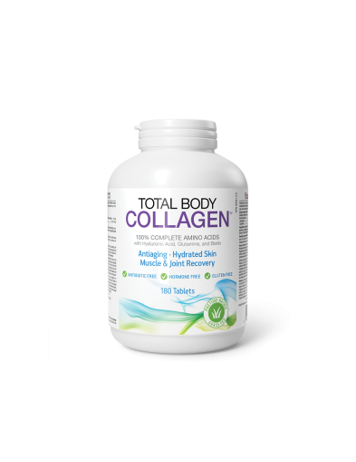 Total Body Collagen™ Колаген + хиалуронова киселина, глутамин и биотин х 180 Natural Factors