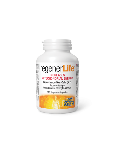 RegenerLife™ Формула за митохондриална функция х 120 капсули Natural Factors