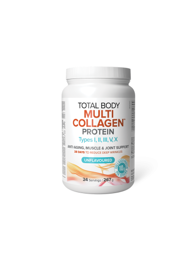 Total Body Multi Collagen Говежди, рибешки и пилешки колаген х 267гр прах Natural Factors