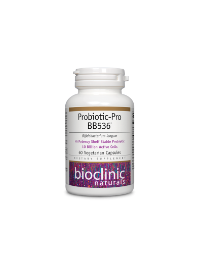 Пробиотик Pro BB536 - 10 млрд.активни пробиотици х 60 капсули Bioclinic Naturals