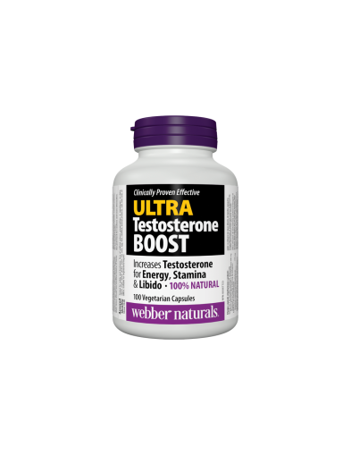 Ultra Testosterone Boost Тестостеронова Формула за мъже 100 капсули Webber Naturals