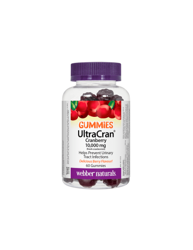 UltraCran Червена боровинка х 60 желирани таблетки Webber Naturals | Cranberry 10000mg