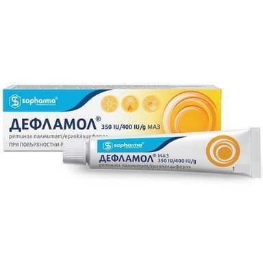 ДЕФЛАМОЛ маз 40гр. СОФАРМА | DEFLAMOL ointment Sopharma