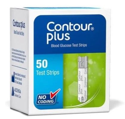 КОНТУР ПЛЮС Тест-ленти за глюкомер х 50бр Contour Plus BAYER