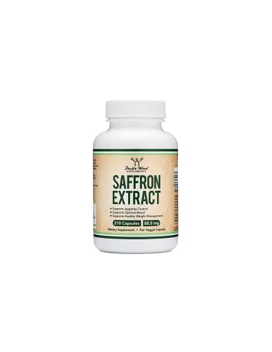 Saffron Extract/ Екстракт от шафран, 210 капсули Double Wood