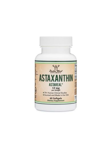 Астаксантин 12 мг х 60 капсули Double Wood | Astaxanthin Astareal