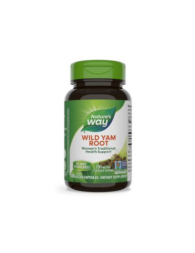 Див Ям корен 425 мг x 100 капсули Nature’s Way | Wild Yam Root