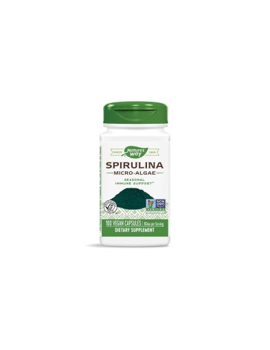 Спирулина 380 мг х 100 капсули Nature’s Way | Spirulina Micro-Algae