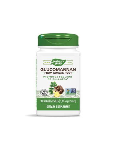 Глюкоманан от корен на Конджак 665 мг x 100 капсули Nature’s Way | Glucomannan from Konjac Root