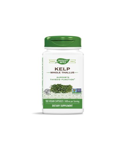 Келп 600 мг x 180 капсули Nature’s Way | Kelp Whole Thallus 