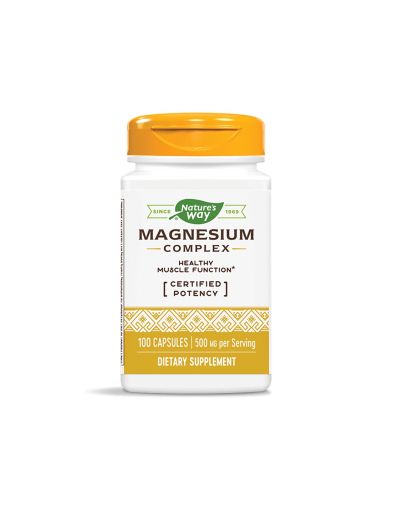 Магнезий комплекс 250 мг х 100 капсули Nature’s Way | Magnesium Complex