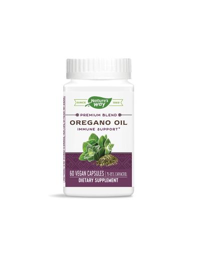 Риган масло 50 мг х 60 капсули Nature’s Way | Oregano Oil 75-85% Carvacrol