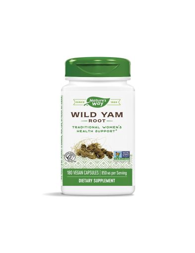 Див Ям корен 425 мг x 180 капсули Nature’s Way | Wild Yam Root