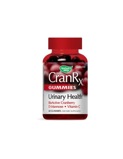 CranRx® Червена боровинка, Д-маноза и витамин Ц х 60 желирани таблетки Nature’s Way