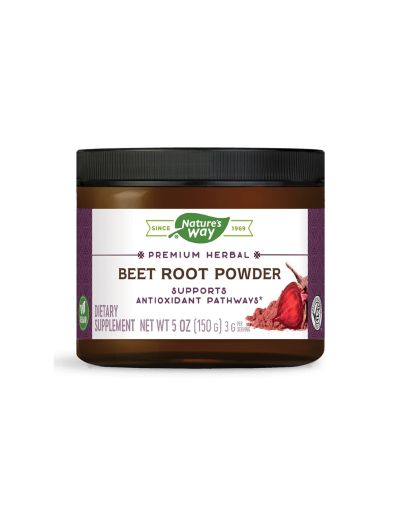 Червено цвекло корен концентрат на прах х 150 гр Nature’s Way | Beet Root Powder