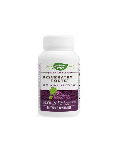 Ресвератрол форте 450 мг х 60 капсули Nature’s Way | Resveratrol forte