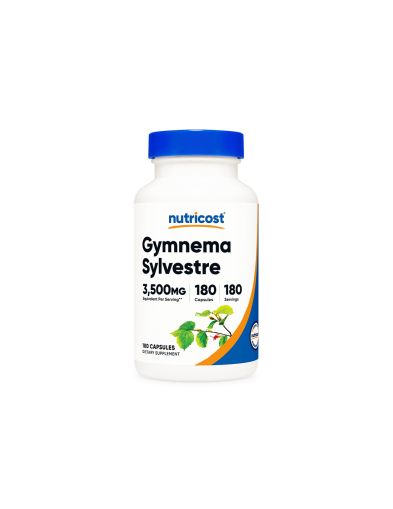 Гимнема екстракт 175 мг х 80 капсули  Nutricost | Gymnema sylvestre extract