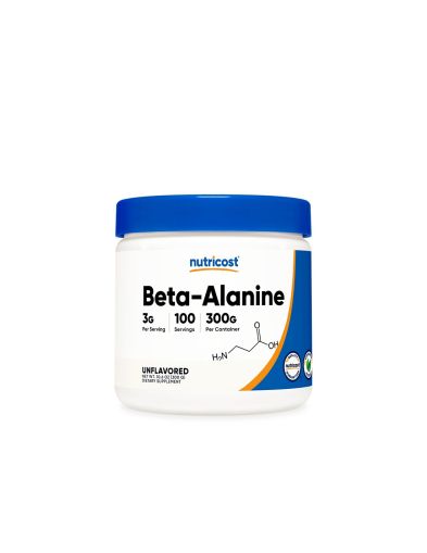 Бета аланин на прах х 300 гр Nutricost | Beta-Alanine