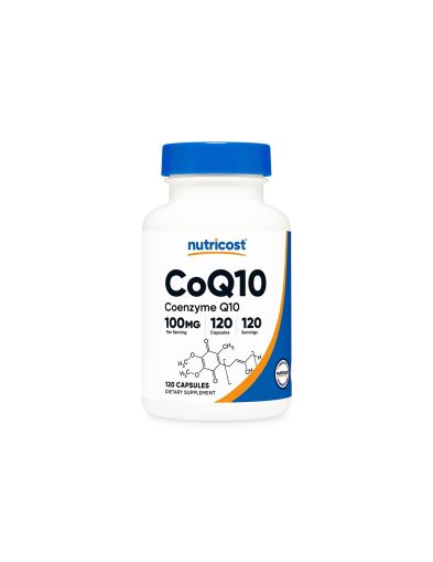 Коензим Q10 100 мг x 120 капсули Nutricost | Coenzyme Q10