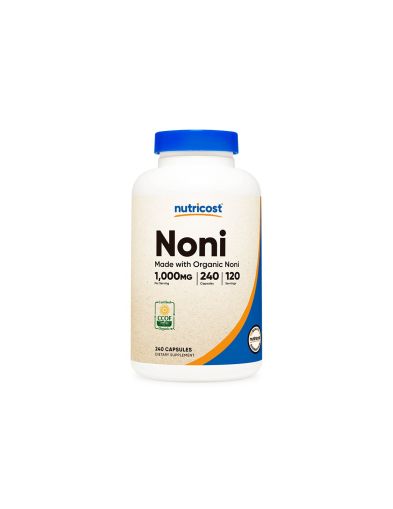 Нoни плод екстракт 500 мг x 240 капсули Nutricost | Noni Fruit