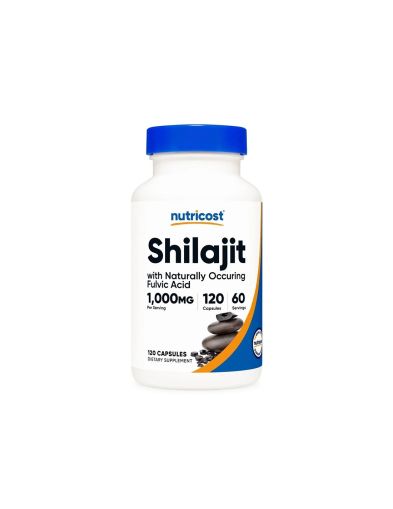 Шилажит Мумио екстракт 500 мг х 120 капсули Nutricost | Shilajit Extract